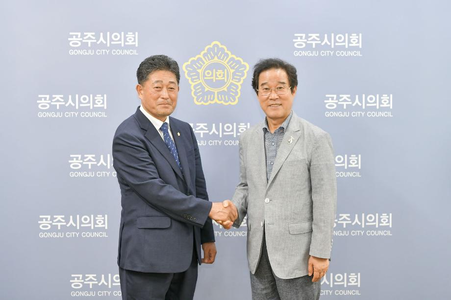 2022년 7월 12일 백제문화제재단 대표이사 내방 이미지