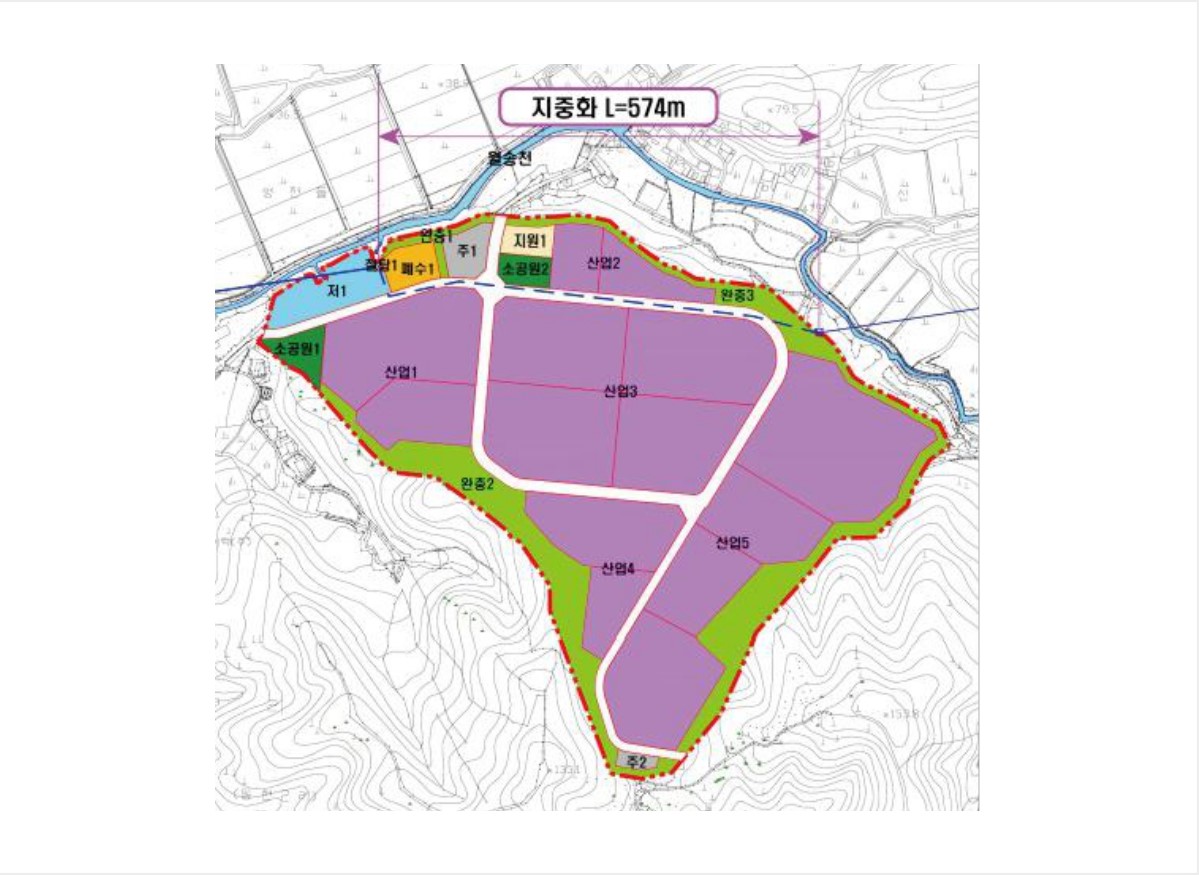 동현일반산업단지 안내도2